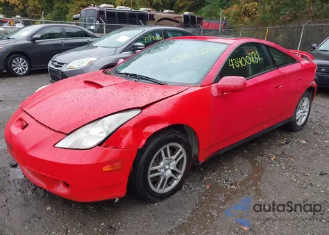 2001 Toyota Celica Gt z USA, uszkodzony, nr VIN JTDDR32T110081981